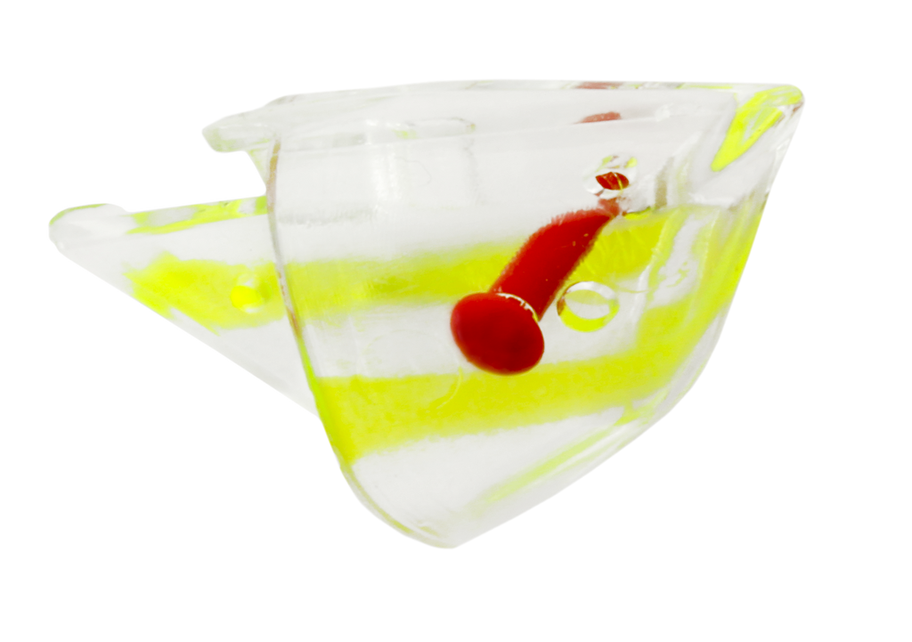 Anchovy Special Clear UV Chartreuse Flash — Gibbs Fishing